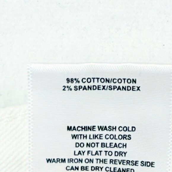 Vigoss Women's Stretch Fray Hem White Studded Denim Shorts Size 15/32 NWT - Picture 8 of 12